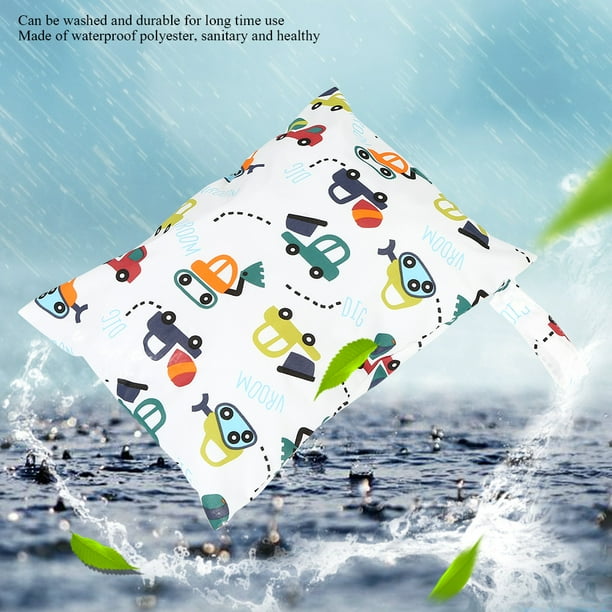 Bolsa para pañales, impermeable, portátil, duradera, bolsa para pañales para bebés, bolsa para pañales, tecnología de vanguardia
