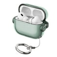 thumbnail image 2 of Clear Crystal Case for AirPods Pro (2019) Case with Keychain, Soft TPU Silicone Transparent Case for AirPods Pro (2019) Charging Case with Short Strap for Men Women,Green, 2 of 8