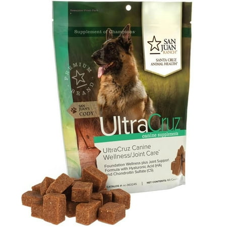 UPC: 0810500022453 | UltraCruz Canine Wellness/Joint Supplement for Dogs  60 Tasty Chews
