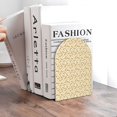thumbnail image 6 of Zufioo Peanuts3 Print Wooden Bookends, Metal Bookshelf Non-slip Bookends, Home Furnishings Suitable for Bookcases Offices, 6 of 8