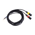 thumbnail image 1 of Cable Divisor XLR macho de 5M kusrkot a 3,5mm a XLR Mini 2 XLR Cable estéreo, 1 of 8