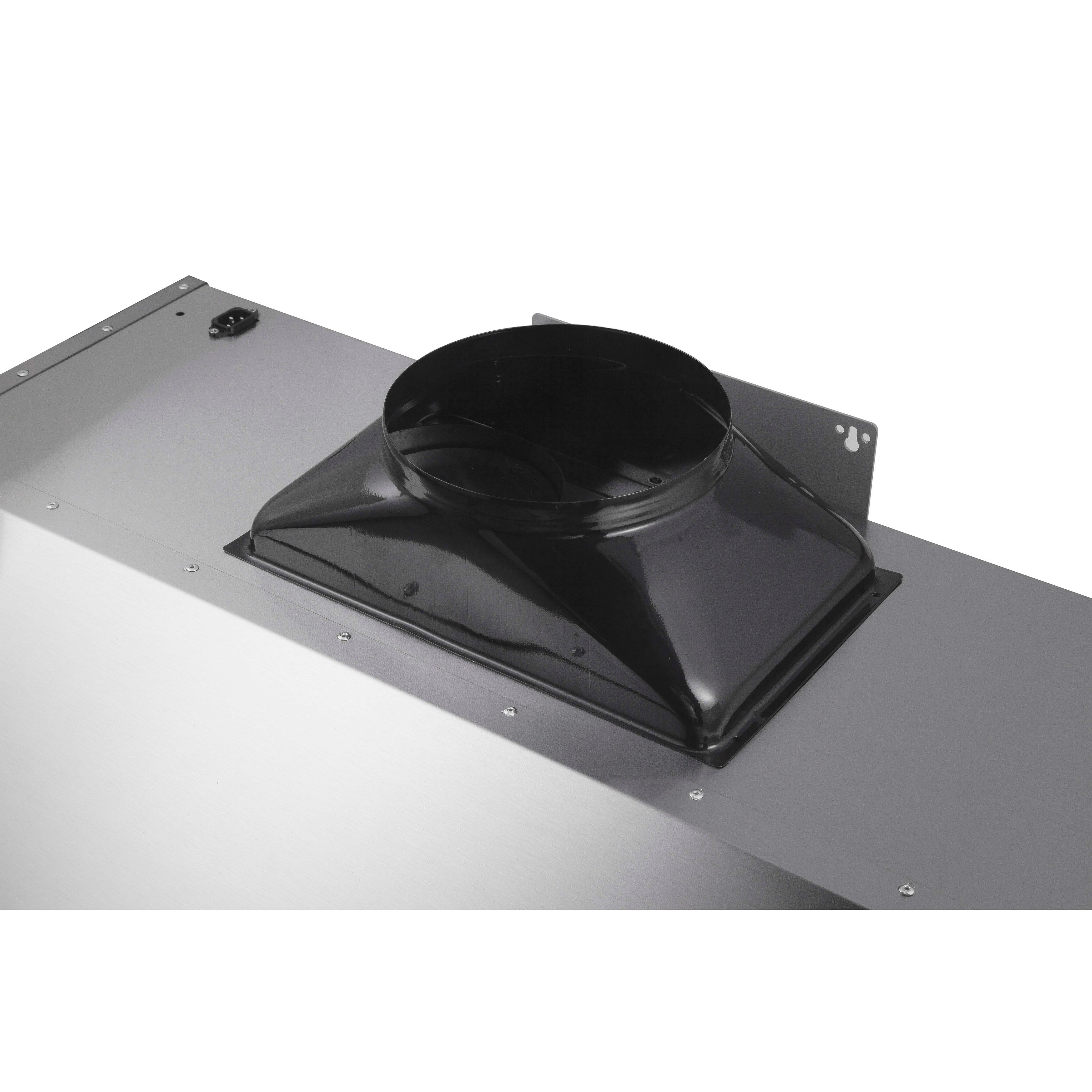Ancona 36 Chef Hidden 600 Cfm Ducted Under Cabinet Range Hood