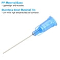 thumbnail image 3 of 22Ga Dispensing Needles, 52PCS 1 Inch Industrial Blunt Tip Dispensing Needle Syringes with Luer Lock Needle for Refilling Liquid Inks Adhesive Glue Oil,Blue, 3 of 7