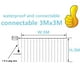 thumbnail image 3 of 3x1/3x3/2x2m LED Icicle String Lights Christmas Fairy Lights Garland Outdoor Home For Wedding/Party/Curtain/Garden Decoration, 3 of 5