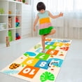 thumbnail image 4 of DINSUMRUG Tapis Marelle pour Enfants (Jaune, 62.9X27.5 Pouces, Animaux), 4 of 7