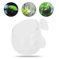 thumbnail image 5 of Aquarium Decoration Supplies Transparent Glass Planting Pot for Fish Tanks with Grass Plants, 5 of 5
