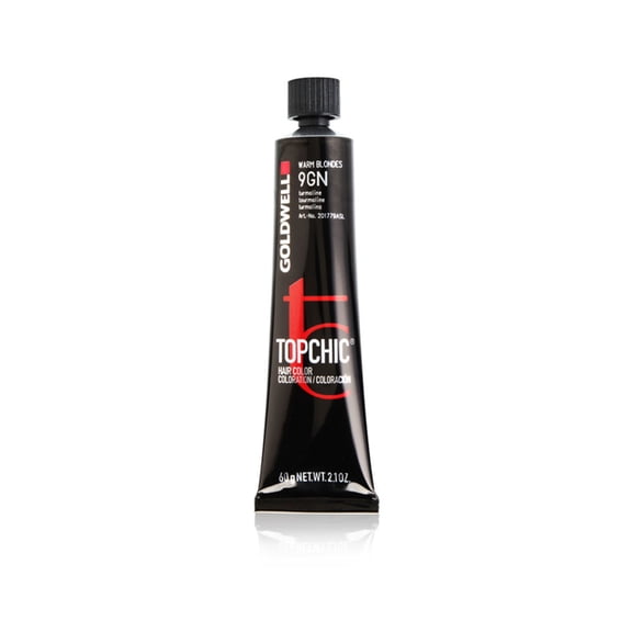 Goldwell Topchic Professional Hair Color (2.1 oz. tube) (9GN - Warm Blondes Turmaline)