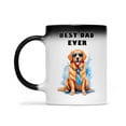 thumbnail image 2 of Happy Father's Day Best Golden Retriever Cool Dad Ever Heat Color Changing Mug Goldens Dog Lover Gifts Idea Magic Coffee Mug - 12007, 2 of 4