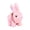 Pink, variant on Hopping Bunny Interactive Electronic Pet Plush Glowing Toy with Sounds Jumping Rabbit Ears Moving Educational Plush Toy Easter Birthday Gifts for Kids, Perfect Easter Basket Filler Spring Gift, 7"