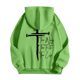 thumbnail image 4 of WILLBEST Sudaderas Deportivas para Hombre, Sudadera Informal con Capucha y Diseño Estampado De Dios para Hombre, Jersey De Manga Larga, Ropa Cómoda para Uso Diario Mediana​​, 4 of 4