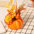 thumbnail image 4 of Ornements de Citrouille d'Halloween Décoration d'Automne Décoration de Table Action de Grâce, 4 of 9