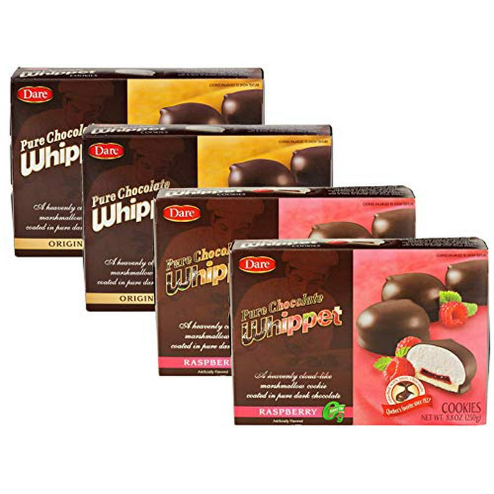 Dare Whippet Pure Chocolate Marshmallow Cookies Your Choice of Orginal