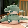 thumbnail image 7 of Stuffed Animal Doll Fat Body Cartoon Doll Plushie Appease Sleeping Pillow Sofa Ornament Cute Pufferfish Crocodile Plush Pillow Toy Christmas Gift, 7 of 7