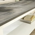 thumbnail image 4 of Natalee 48" Distressed Farmhouse Coffee Table in Gray/White Wash, 4 of 10