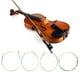 thumbnail image 5 of Cuerdas de violín, juego de cuerdas de violín de 4 piezas Cuerdas de acero inoxidable Accesorios para instrumentos musicales Resistentes y resistentes, 5 of 8