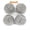 Gray, variant on 4 PCS Pre cut Walker Tennis Balls for Furniture Legs and Floor Protection, Heavy Duty Long Lasting Felt Pad Glide Coverings,Gray