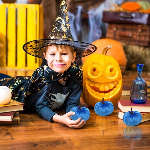 HUASHENG Tissu Simulation Citrouille Modèles Chauds Qualité Élaborée Excellent pour l'Action de Grâce et Halloween Atmosphère de Vacances Design Unique Forme Réaliste Décorative Indispensable g