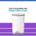 thumbnail image 3 of ECO-REFILLS Diaper Pail Refills - Fits Dekor CLASSIC Extra Thick, Powerful Odor Elimination & Powder Scent | Easy to Replace and Dispose of Diaper Bag (5), 3 of 4