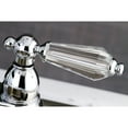 thumbnail image 3 of Kingston Brass KB1491WLL Wilshire Two-Handle Bar Faucet, Polished Chrome, 3 of 4