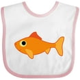 thumbnail image 3 of Inktastic Pet Goldfish Boys or Girls Baby Bib, 3 of 4