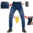 thumbnail image 2 of Pantalones vaqueros para montar en motocicleta, pantalones para montar en motocicleta resistentes a caídas, pantalones de carreras, pantalones Four Seasons con funda, 2 of 6