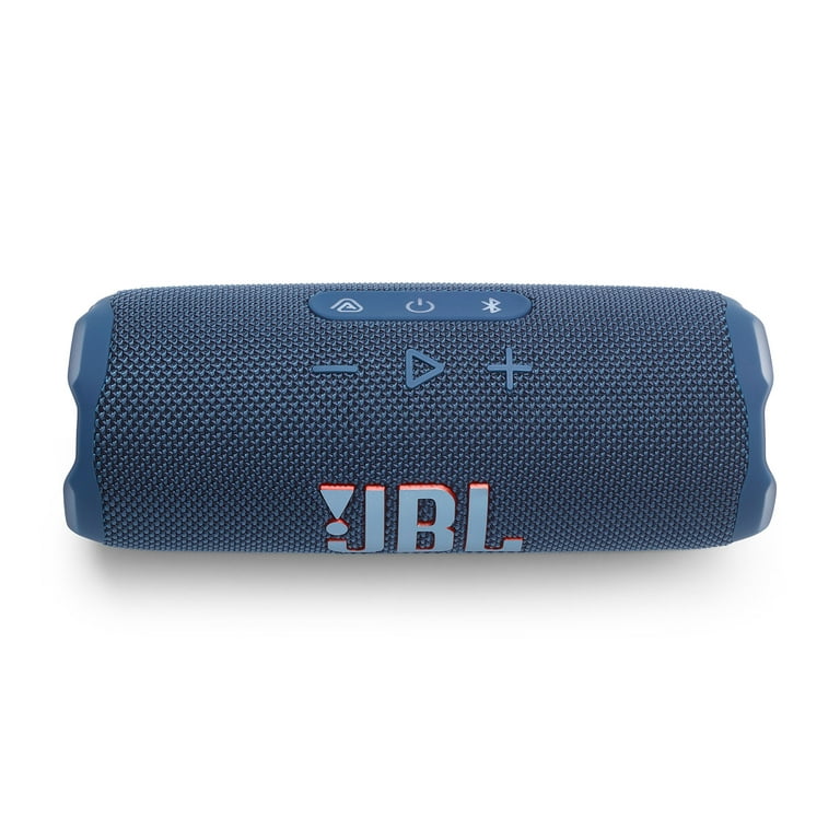 JBL FLIP 7 Bluetooth Speaker & divvi! Premium Hard Case Kit - Blue