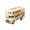 Beige, variant on Twfbrm Bus Diecast Cars Plastic Pull Back City Bus Toys with Lights and Sounds for Kids Toddles Vehicles Model Car Gift for Birthday Christmas 3-5 Years