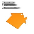 thumbnail image 4 of Unique Bargains House Shape Blank Tags Metal Estampage Tag Blank Dog ID Tags, Tags de Gravure Jaune, 25 Pack, 4 of 7