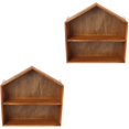 thumbnail image 2 of Miniature Display Dollhouse Furniture Ornament Can Rack Glasses Shot Shelf Figure Case Garden Collection Fair Miniture, 2 of 7