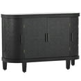 thumbnail image 6 of Accent Storage Cabinet Sideboard,  Cosymart Wooden Cabinet with Antique Pattern Doors for Hallway, 6 of 9
