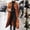 Orange, variant on Men's Trench Rain Coats Waterproof Winter Trenchcoats Lapel Long Jackets Double Breasted Overcoat Soft Elegant Windbreaker