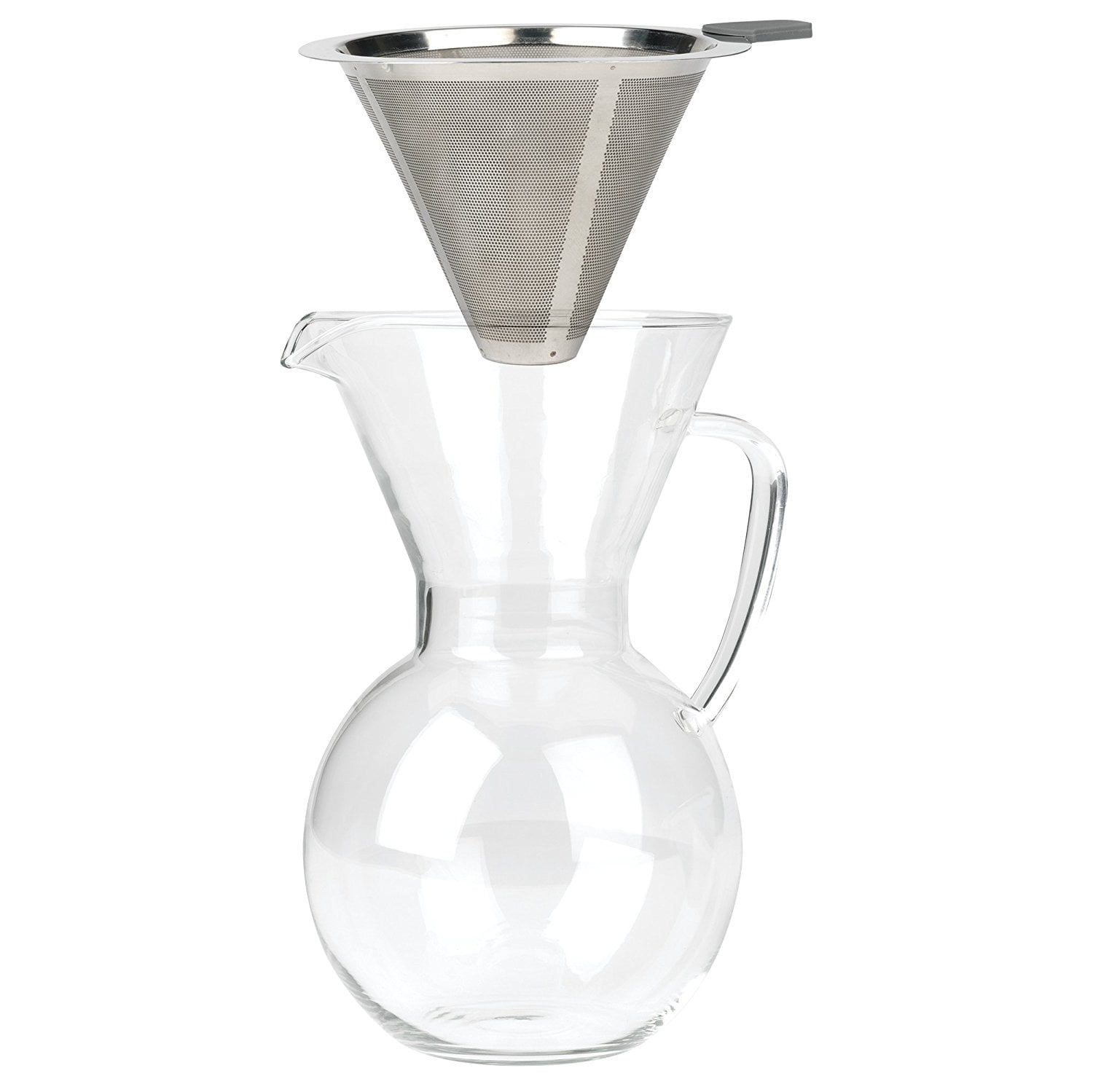 Bialetti Glass Pourover Carafe, 6 Cup