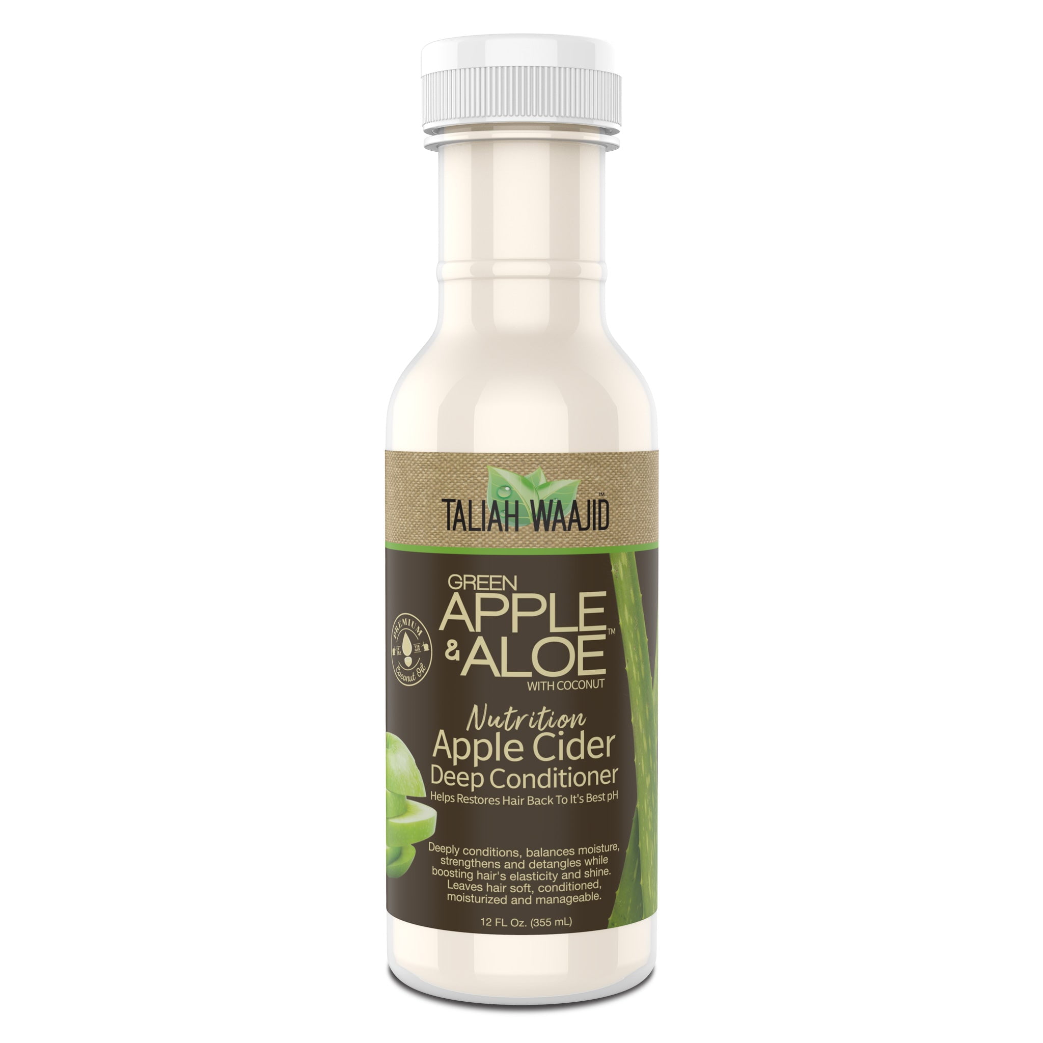 TALIAH WAAJID - Green Apple & Aloe Nutrition Apple Cider Deep Conditioner 12 Oz. * BEAUTY TALK LA *