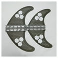 thumbnail image 3 of Single Tab Base Quad Fin Set Fiberglass Surfboard Fins Honeycomb Surf Fin G5 With GX 4pc Fins, 3 of 7