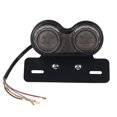 thumbnail image 1 of Feu arrière LED pour moto, clignotant, indicateur de freinage, pour Cafe Racer personnalisé, lumière rouge, 1 of 4