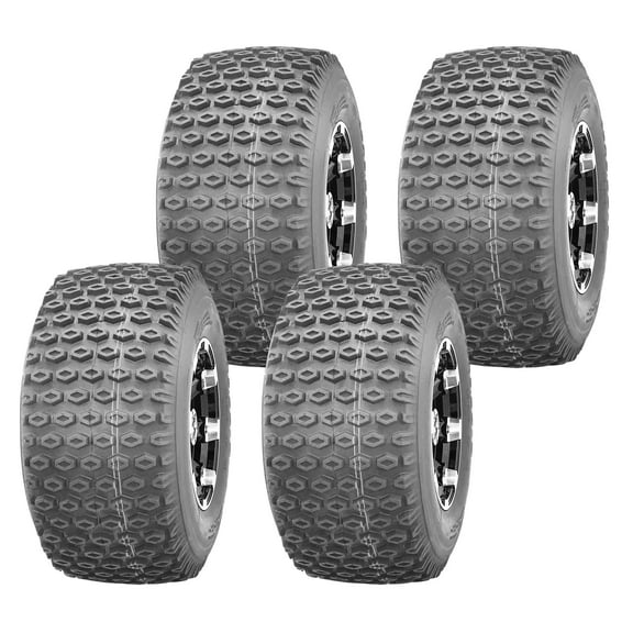 Set 4 WANDA ATV Tires 18X9.5-8 18X9.5X8 4PR 10324