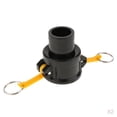 thumbnail image 1 of IBC Anticorrosión 1000L Adaptador de Ajuste de Bloqueo de Leva de 2 Pulgadas para Tubo de Desagüe de Gloria Adaptador de hilo de drenaje, 1 of 9