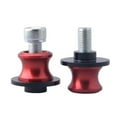 thumbnail image 2 of koolsoo M10 10mm Motorcycle CNC Swing Arm Spool Sliders Stand Bobbins Red, 2 of 7