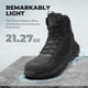 thumbnail image 2 of Botas de Seguridad para Hombre NORTIV 8 con Punta Compuesta de 8'' Negras Talla 8, 2 of 8