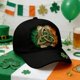 thumbnail image 4 of Gorra de béisbol para el Día de San Patricio | Gorra irlandesa para hombre y mujer | Diseño deportivo ajustable de perfil bajo | Bordado de trébol | Unisex (sirve para la mayoría de los adultos), 4 of 5
