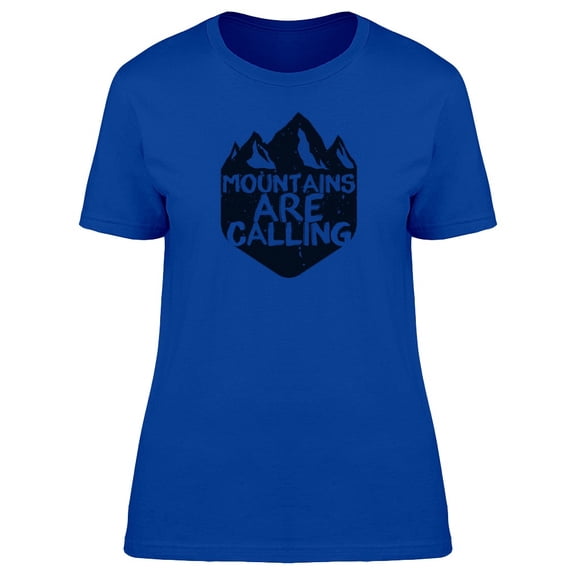 "Mountains Are Calling" Tee Men's -Image by Shutterstock