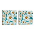 OWNSERIES Little Daisy Pattern 2PC Canvas Wall Art Paintings for Living