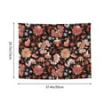 thumbnail image 4 of beautiful flowers Tapestry for Bedroom - Tapestry Wall Hanging Wall Tapestry for Dorm Wall Decor Home Decoration , Aesthetic Funny Tapestry 29 x 37in, 4 of 5
