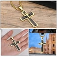 thumbnail image 6 of GAXIRE Car Interior Decor Cross Pendant Hanging Accessory Assorted Colors Set for Rearview Mirror or Dashboard, 6 of 7
