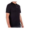 thumbnail image 3 of Playera Polo George Talla 2EG Manga Corta Cuello de 3 Botones Negra, 3 of 4