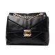 thumbnail image 3 of Bolso de compras exquisito de moda para mujer bandolera de hombro Likrtyny de cuero PU bolso de mano con cadena Simple con solapa, 3 of 9