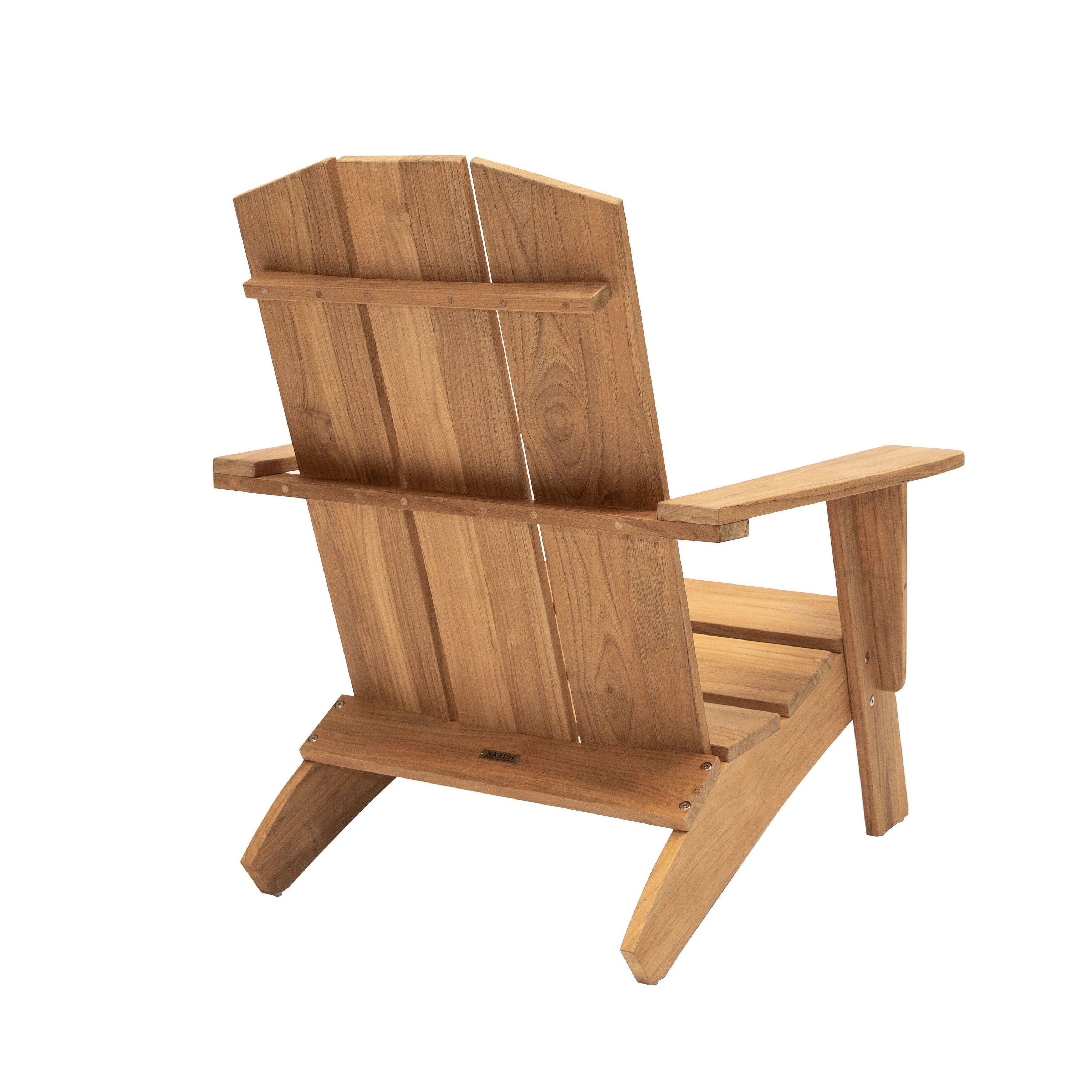 Curated Maison Aurele Teak Outdoor Adirondack Lounge Chair