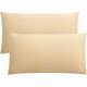 thumbnail image 1 of Chenchen King Pillow Cases Set of 2, Soft Microfiber Pillow Covers with Envelope Closure, Wrinkle, Fade and Stain Resistant Pillowcases, 20x36, Light Taupe, 1 of 1