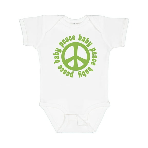 Inktastic Peace Baby Boys or Girls Baby Bodysuit