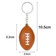 thumbnail image 6 of 30 Pack Rugby Ball Keychains for Party Favors,Rugby Stress Ball,School Carnival Reward,Sports Centerpiece Decorations, 6 of 6